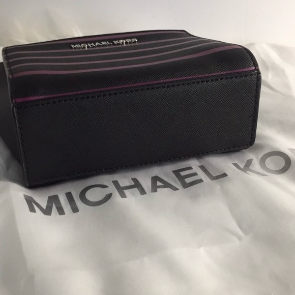 Michael Kors Selma Stripe Mini Messenger - Picture 2 of 7